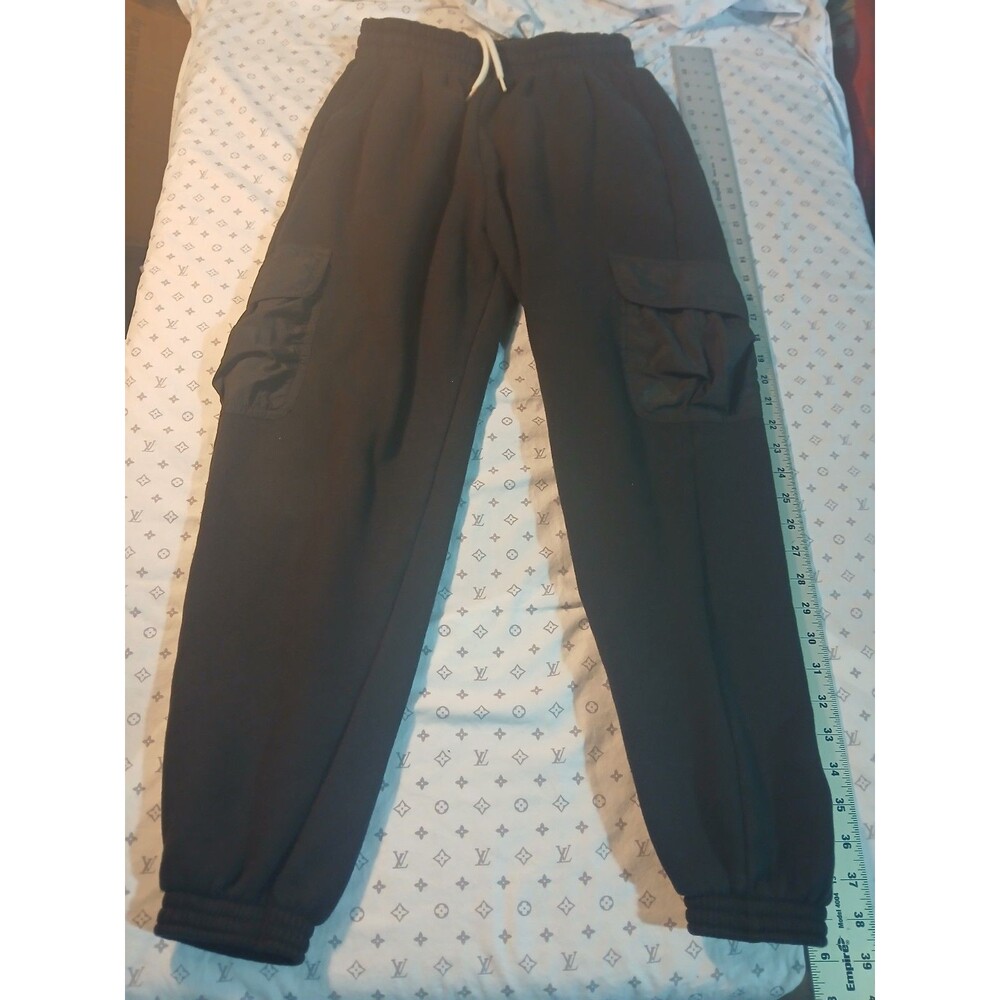 Adidas Cargo Jogger Pants – 4 Pockets, Elastic Waist, Comfortable S Small